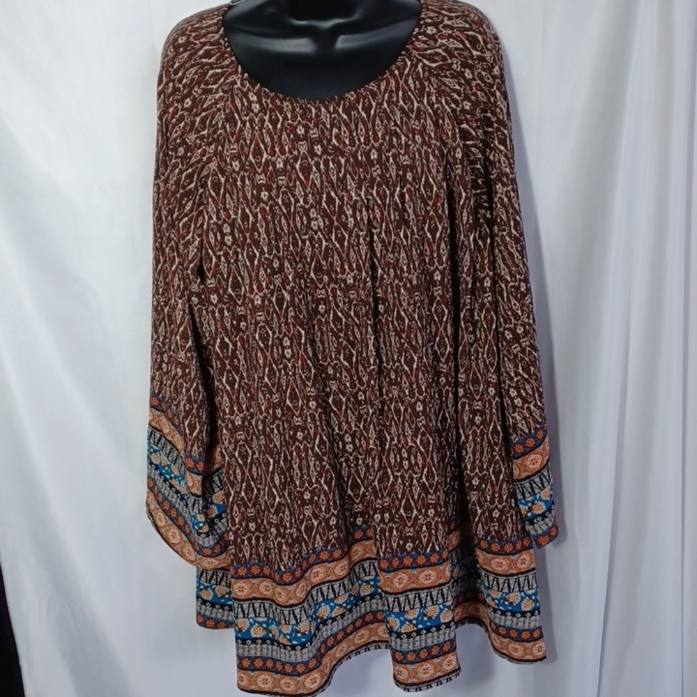 Women’s Loveriche Brown/earthtone Dress S, lined, flowy